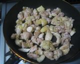 カリカリチキンの親子茶漬け作り方2写真