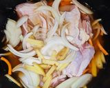 減塩・鶏もも肉の炊き込みご飯作り方3写真