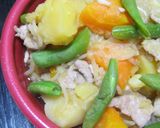 簡単☆ルクルーゼでほっこり水なし肉じゃが作り方12写真