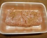 鶏ひき肉とチンゲン菜のピリ辛コンソメ蒸し作り方1写真