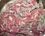 ラム薄切り肉で、超かんたんジンギスカン作り方3写真
