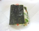 大和芋とカニカマのモチモチ磯辺揚げ★作り方4写真