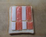 カニかま&アボカド★フレンチホットサンド作り方3写真