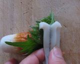 ちくわのシソ梅味噌巻き★お弁当にぴったり作り方4写真