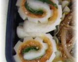 ちくわのシソ梅味噌巻き★お弁当にぴったり作り方8写真
