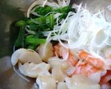 アイスプラントと魚介のポン酢ジュレ作り方6写真