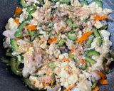 味噌でまろやか味！ゴーヤチャンプル⭐︎作り方7写真