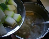 冬瓜のかにスープ作り方3写真