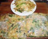 混ぜて焼くだけ　野菜タップリ　ネギチヂミ作り方7写真