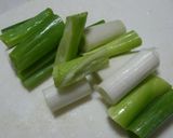 鼻粘膜を強くする長ネギのゴマ油炒め作り方1写真