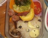 お月見に！ヒメグマのキャラ弁♥作り方4写真