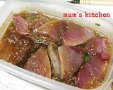 カツオの漬け丼作り方3写真