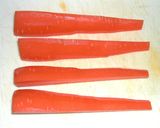 鶏もも肉のニンジン巻き蒸し作り方1写真