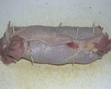鶏もも肉のニンジン巻き蒸し作り方4写真