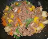 野菜と挽肉のとろっと炒め作り方4写真