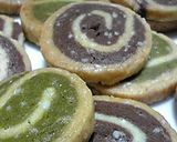 チョコと抹茶のアイスボックスクッキー作り方10写真