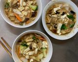 肉無豆腐簡単さっぱりガパオ風味野菜炒め作り方17写真