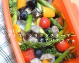 レンジdeアクアパッツア☆作り方2写真