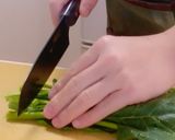 鶏ミンチとほうれん草の豆乳春雨作り方2写真