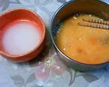 カニカマとショウガの中華スープ作り方3写真
