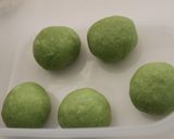 抹茶ミルクスティックパン作り方2写真