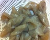 豚と茄子と蒟蒻の生姜煮作り方2写真