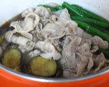 ナスと豚しゃぶの煮物作り方5写真