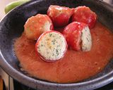 トマトの肉詰めスープ作り方9写真