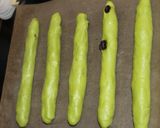 抹茶ミルクスティックパン作り方5写真