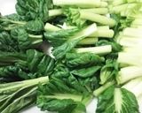 青菜の炒め♪作り方1写真