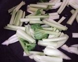 青菜の炒め♪作り方2写真