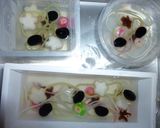 七夕のおやつに 錦玉羹 ~天の川作り方5写真