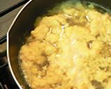 コーン味のふわふわ卵が美味しい簡単スープ作り方8写真