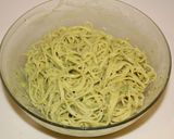 アボカドクリームの冷製パスタ作り方6写真