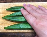 🔰簡単・和えるだけ!オクラの味噌マヨおかか和え作り方1写真