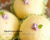 簡単デコ♪ あじさい蒸しパン作り方4写真