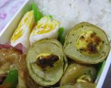 お弁当にコロコロポテトのマヨ焼き作り方3写真