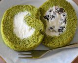 ミルキーな✿抹茶ロールケーキ作り方14写真