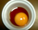 黄身のしょうゆ漬けでたまごかけごはん作り方1写真