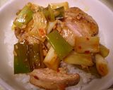 鶏もも肉のサッパリ丼作り方7写真