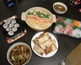 まった~り❤焼き葱となめこのつけそうめん作り方6写真