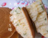 オリーブオイルでバジルのパンケーキ作り方5写真