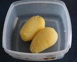 ノンオイル！カリッモチッじゃがもち作り方1写真