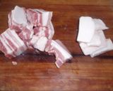 自家製ラード*超簡単♪おまけに油かすも作り方1写真