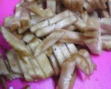 ヘルシー♪照り焼きごぼうバーグ☆作り方1写真