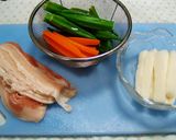 簡単♪余った野菜で『豚肉の野菜巻き』作り方1写真