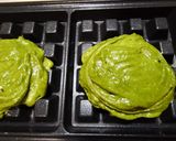 簡単美味！♬抹茶＆あんこの和風ワッフル♬作り方5写真
