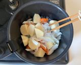 出汁入り味噌で、我が家の定番味噌肉じゃが作り方8写真