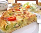 野菜たっぷり❤冷めても美味しいキッシュ♪作り方12写真