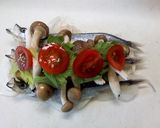 ししゃもと野菜きのこのオリーブオイル蒸し作り方2写真